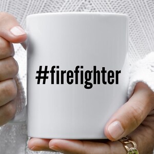 Feuerwehr Becher, Feuerwehrmann Geschenk, Geschenk für Feuerwehrmann, Feuerwehrmann Kaffeebecher, Feuerwehr Geschenke, Feuerwehrmann Tasse, süße Tassen mit Sprüchen