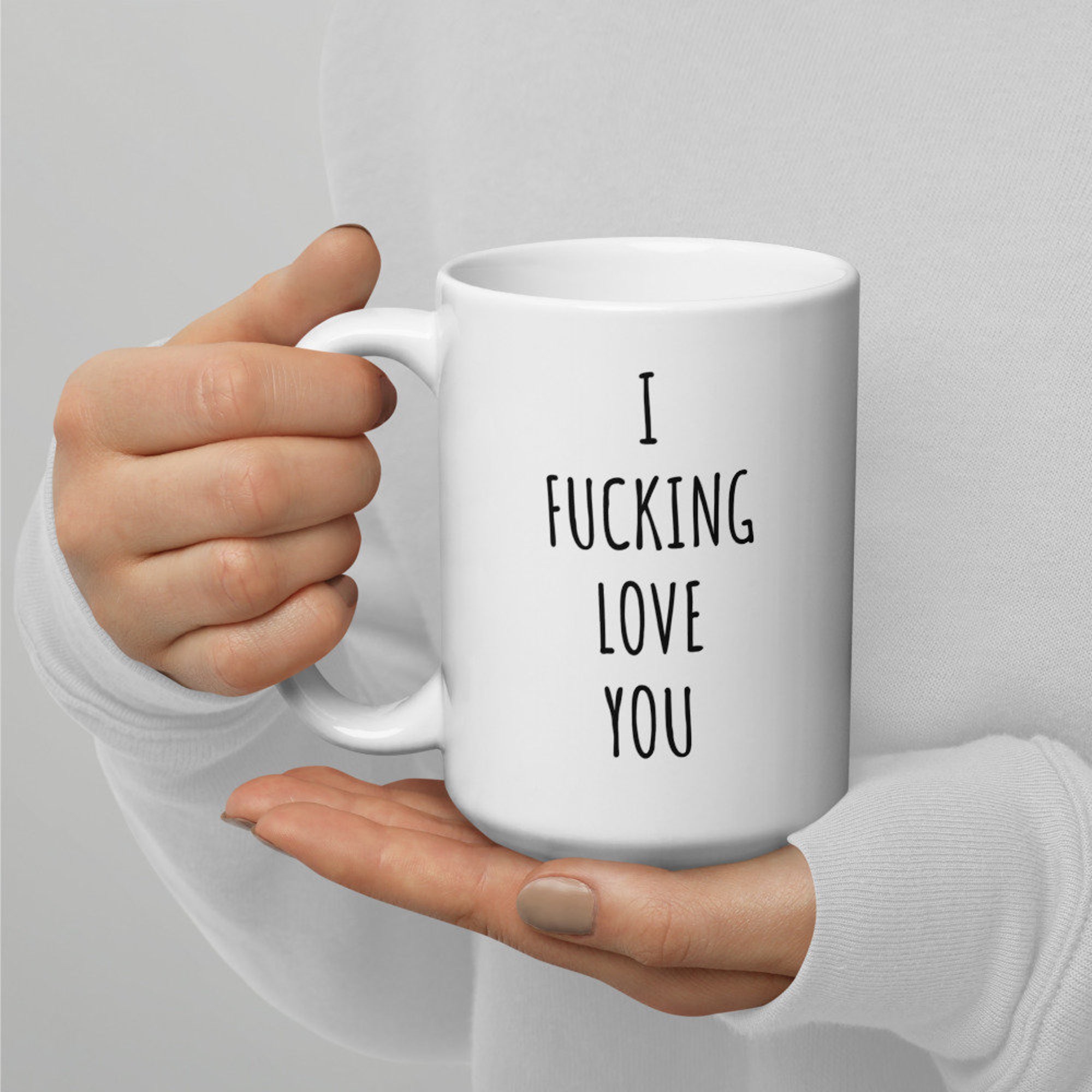 Discover I Fucking Love You Mug | Husband Mug