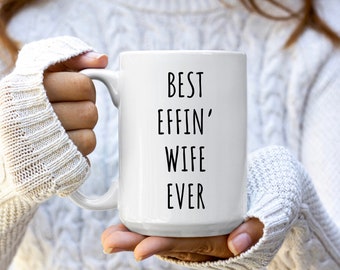 Caneca "Melhor Esposa do Mundo" | Canecas para Esposa | Presentes Divertidos para Esposa | Caneca "Melhor Esposa do Mundo" | Presentes de Aniversário para Esposa | Presentes de Natal para Esposa | Presente para Esposa