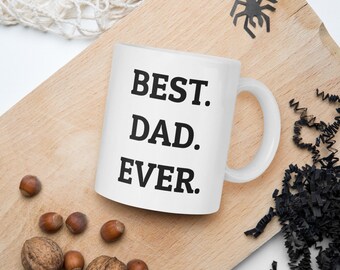 O MELHOR PAIZINHO NUNCA Caneca | Presente engraçado do pai | Presente de Dia dos Pais | Presente de Natal para o papai | melhor caneca do pai | melhor paizinho caneca de café | Presente de aniversário para o papai