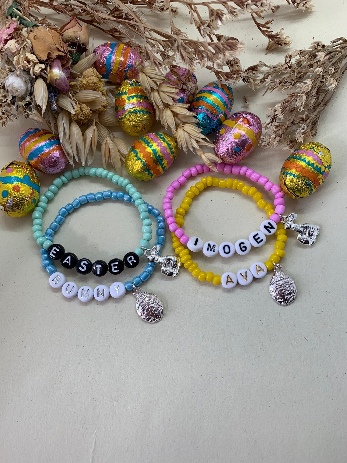 Kids EASTER BRACELETS Easter gifts Childrens Bracelets Etsy