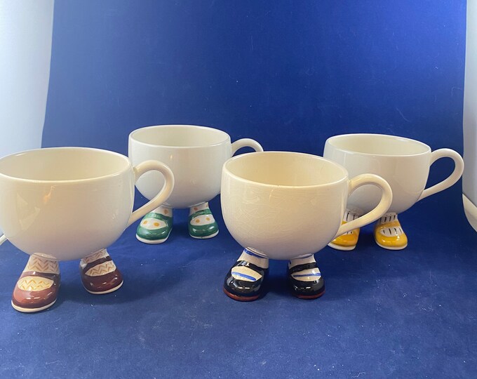 Carletonware Egg Cups Walking Ware Cups Etsy