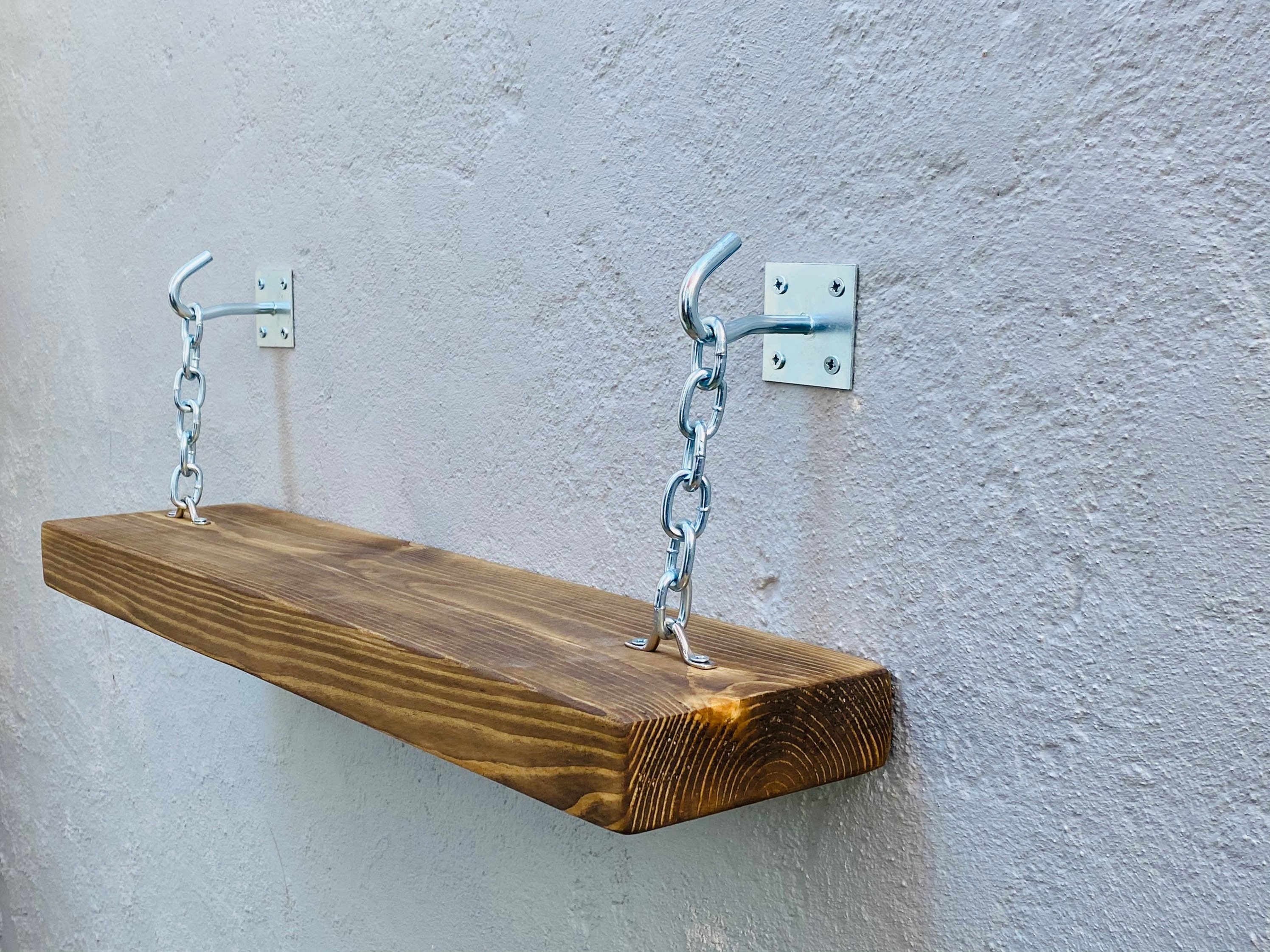 Set of 2 Unique Industrial Chain Bracket Kits Etsy Australia