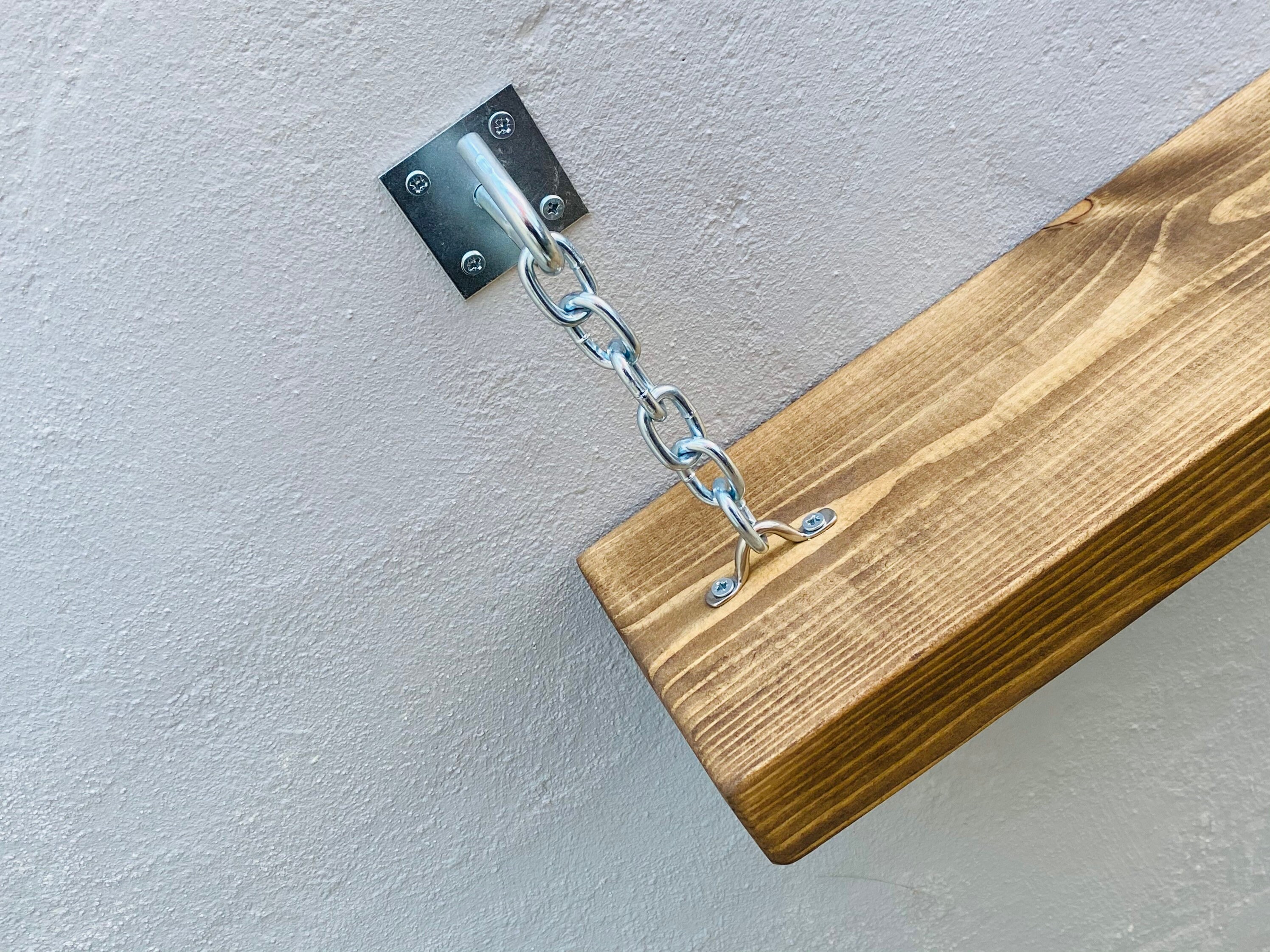 Set of 2 Unique Industrial Chain Bracket Kits Etsy UK