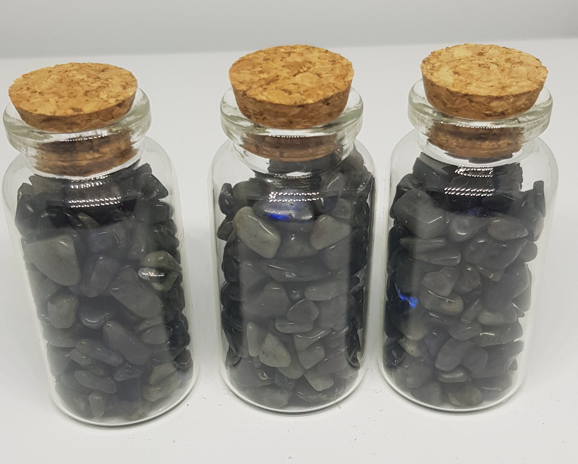 Labradorite large chip bottle Etsy