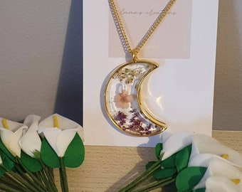 Metal Color: Flower Davitu New Fashion Charm Handmade Natural Dried Flowers Long Necklaces Pendants for Women Girl Vintage Bronze Necklace Jewelry Gift Metal Color: Flower Davitu New Fashion Charm Handmade Natural Dried Flowers Long Necklaces Pendants for Women Girl Vintage Bronze Necklace Jewelry Gift