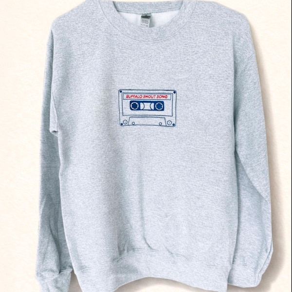 Embroidered Hey Ey Ey Ey - Shout Song Crewneck