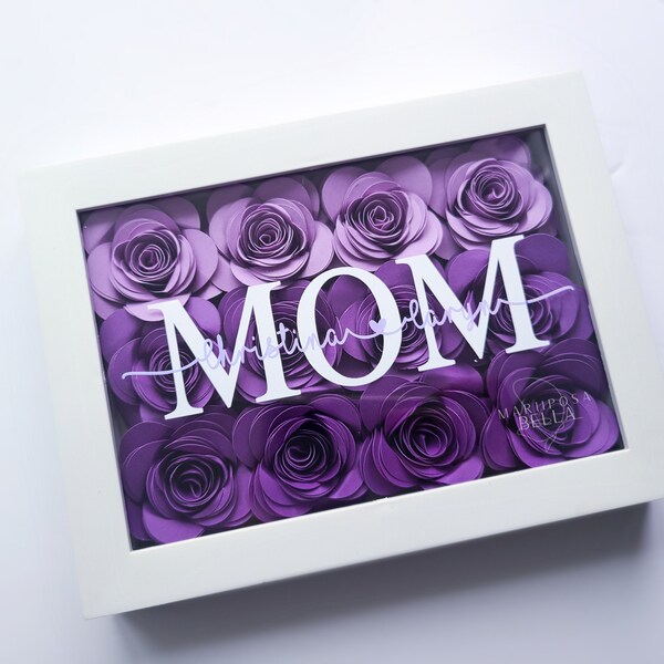 Mother Shadow Box Etsy