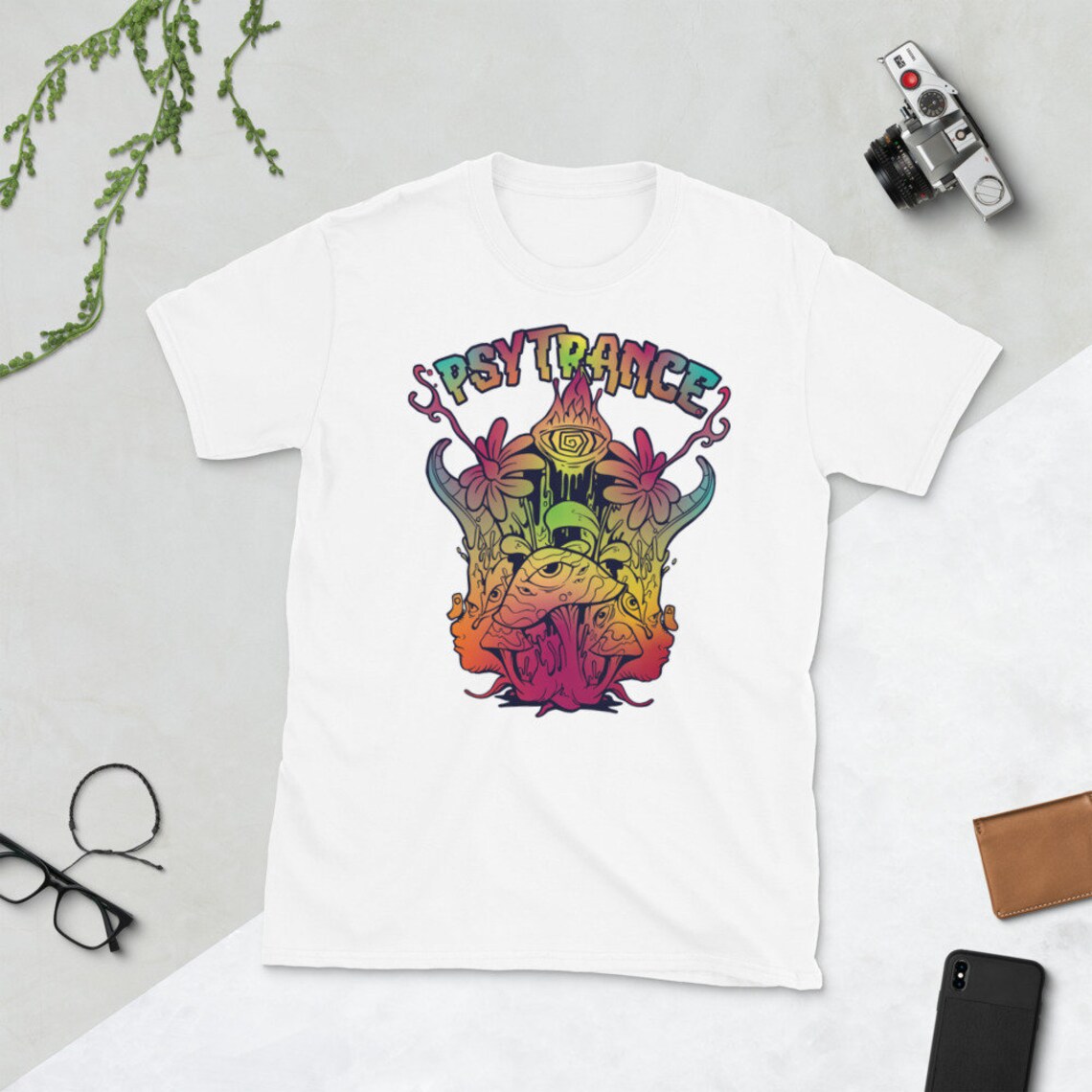 PSYTRANCE T-SHIRT Psychedelics tshirt trippy hippie Psy | Etsy