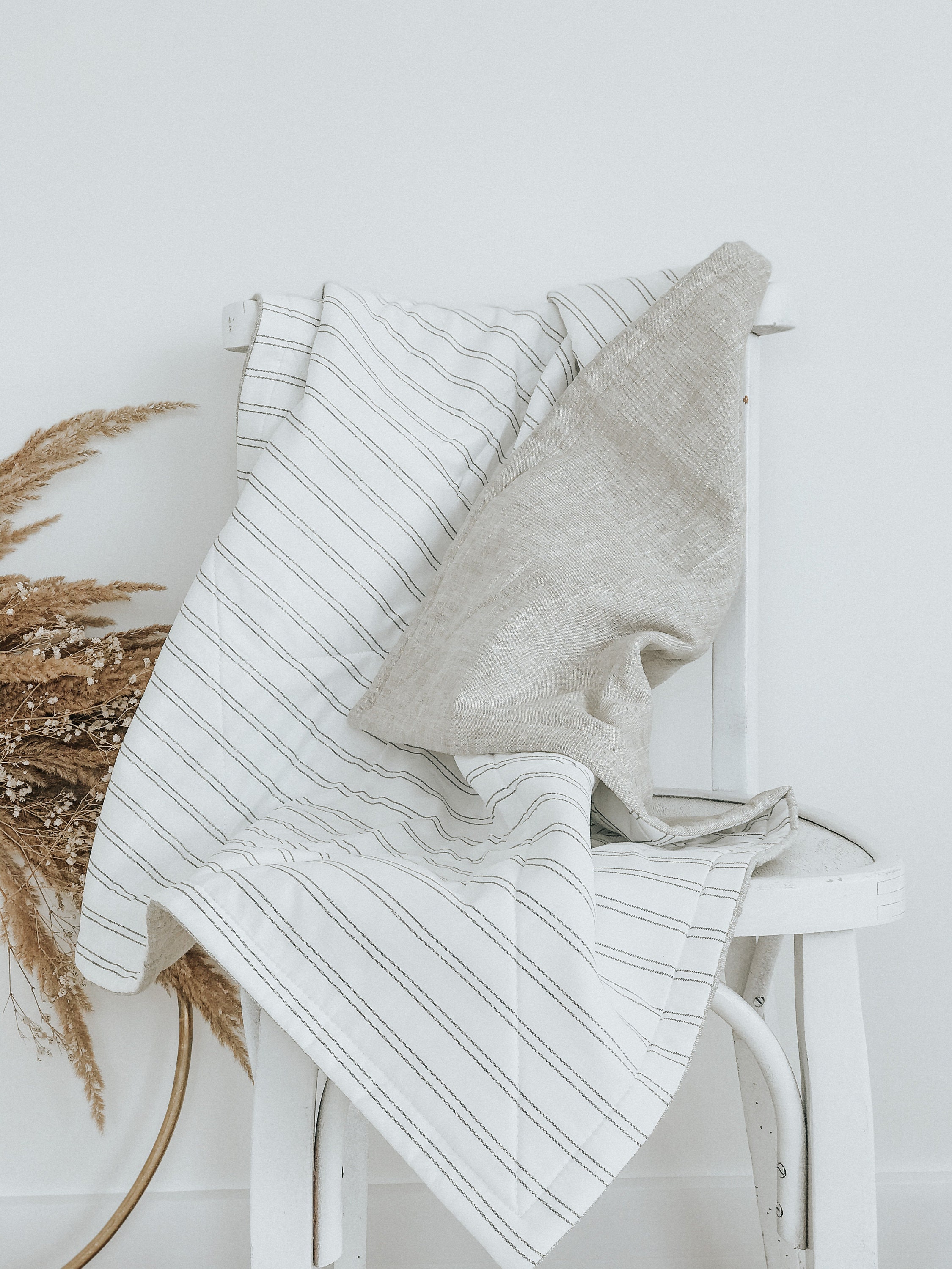 Linen baby blanket. Newborn Envelope Swaddle Blanket Baby Etsy