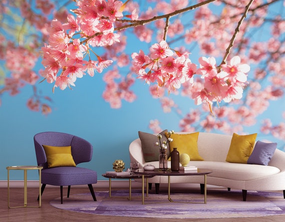 Cherry Blossom Mural Ideas