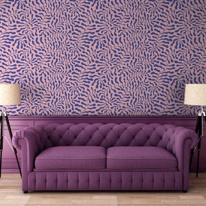 Vintage abstract wallpaper, wall mural [Peel and Stick (self adhesive) or Traditional Vinyl Papers]