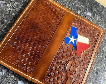 Custom Handmade Texas wallets