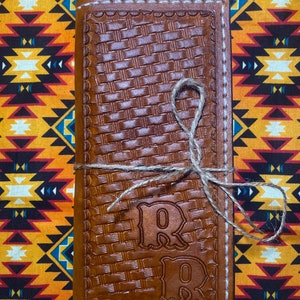 Cartera Roper de tejido de cesta personalizada