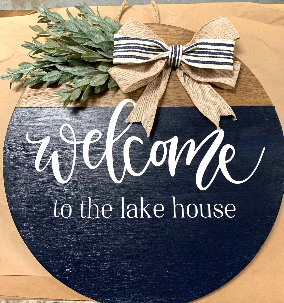 to the Lake Lake Sign Housewarming Gift Etsy