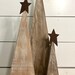 Rustic Wooden Christmas Trees: Farmhouse Holiday Decor, Set of 3 - Etsy