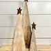 Rustic Wooden Christmas Trees: Farmhouse Holiday Decor, Set of 3 - Etsy
