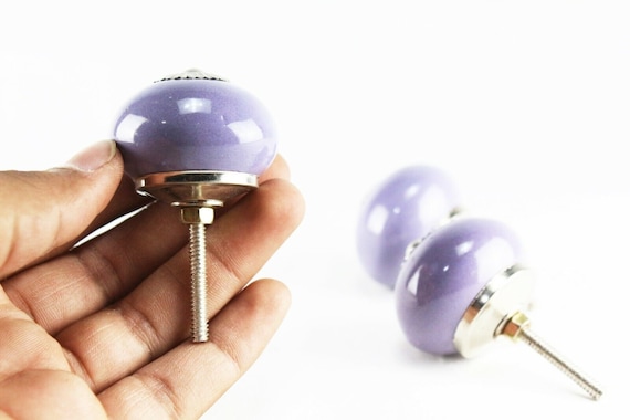 Maniglie Per Mobili In Ceramica 6 Pezzi: Effetto Cotto, Distanza Fori 96mm, Con Viti, Ideali Per Cassetti E Armadi