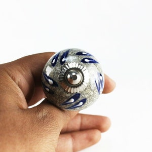 Verschiedene Keramik Türknäufe: Schrank Schrank Kommode Schublade Dekorative - 2 Stk Bild 6