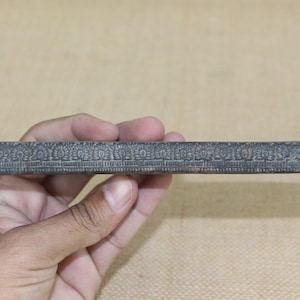 Hand Carved Fabric Stamp - Exquisite Block Printing Unique Block Printing Stamp | Hand Carved Wood Handcrafted Wooden Stamp Block Printing