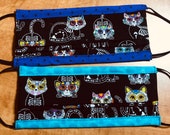 Sugar Skull Cats Mask