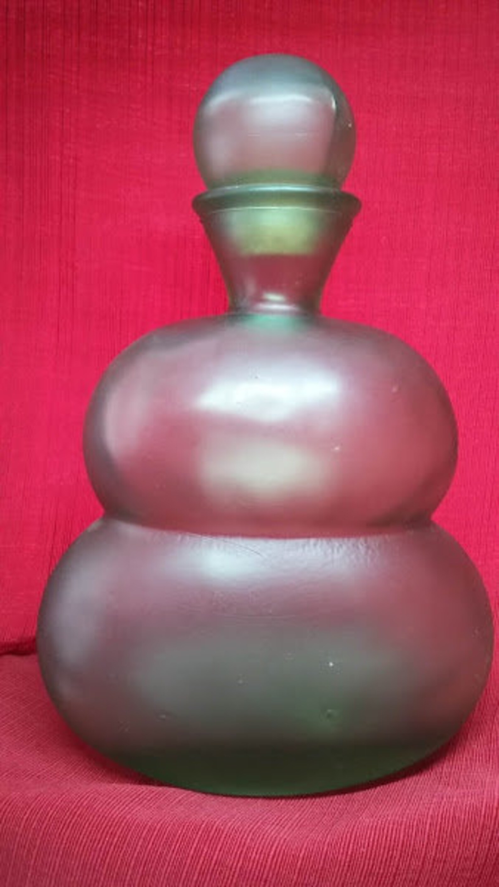 Spanish Glass Carafe / Decanter 13 high Etsy