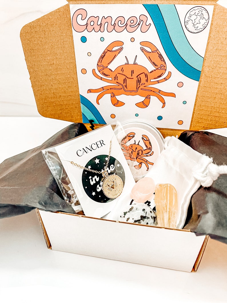 BIRTHDAY GIFT BOX Astrology Box Zodiac Box Astrology Etsy