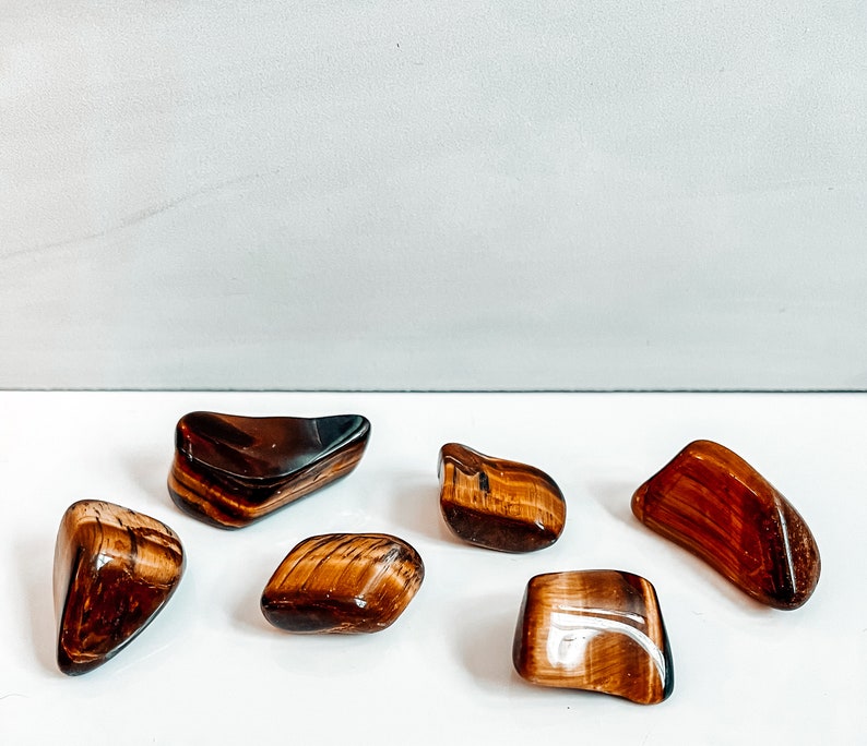 Tiger's Eye Crystal | Focus, Vitality, Grounding Energy (1 pc) image 2