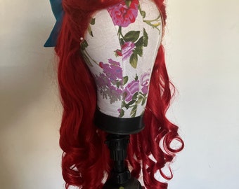 Little mermaid Ariel inspired wig