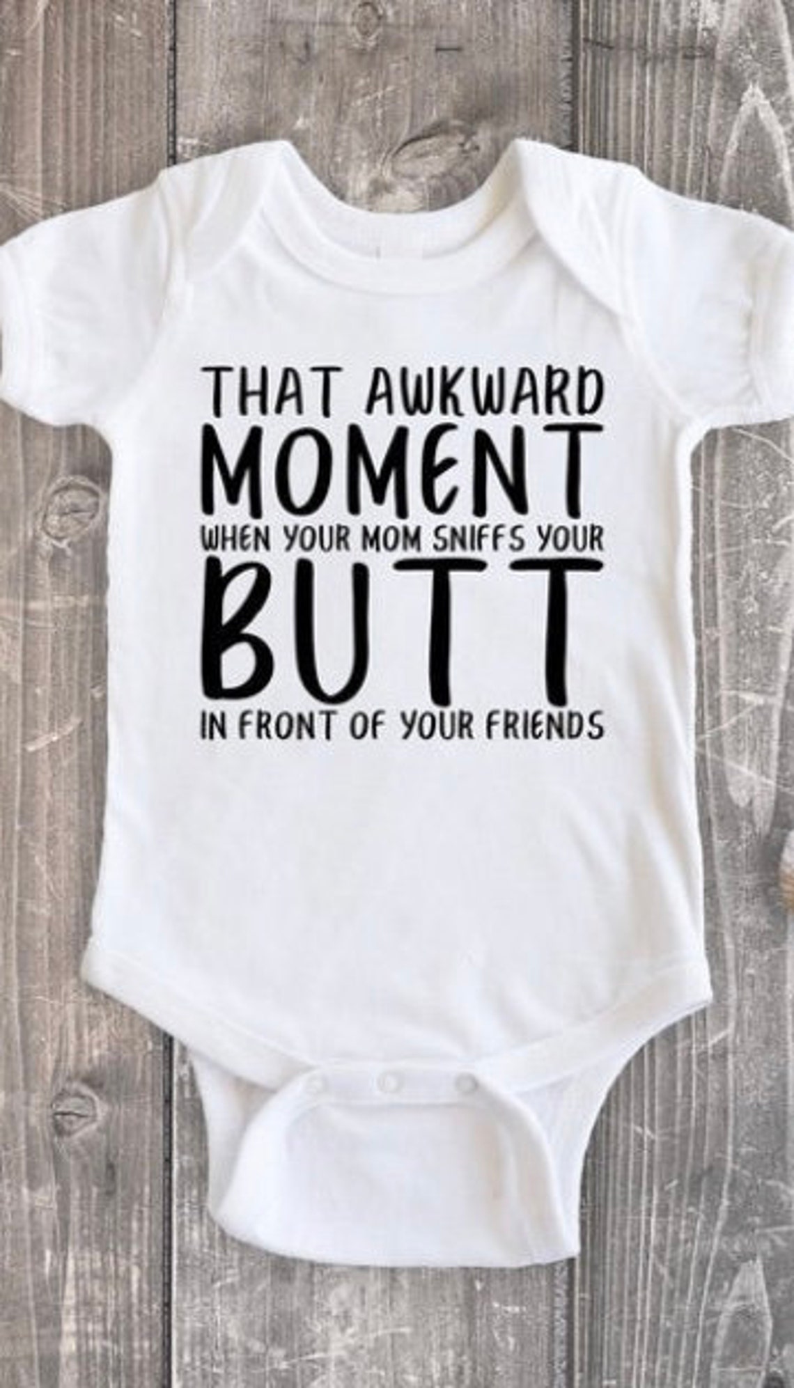 That awkward moment when your mom sniffs your butt in front of | Etsy