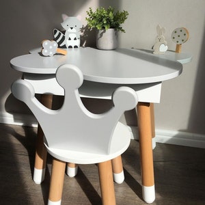 Kids table, Children table and chairs, kids chair, kids activity table, table and chair set,  montessori table, kids furniture