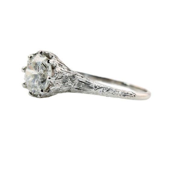 Sale! Art Deco 1.55ct European Cut Diamond Engage… - image 3