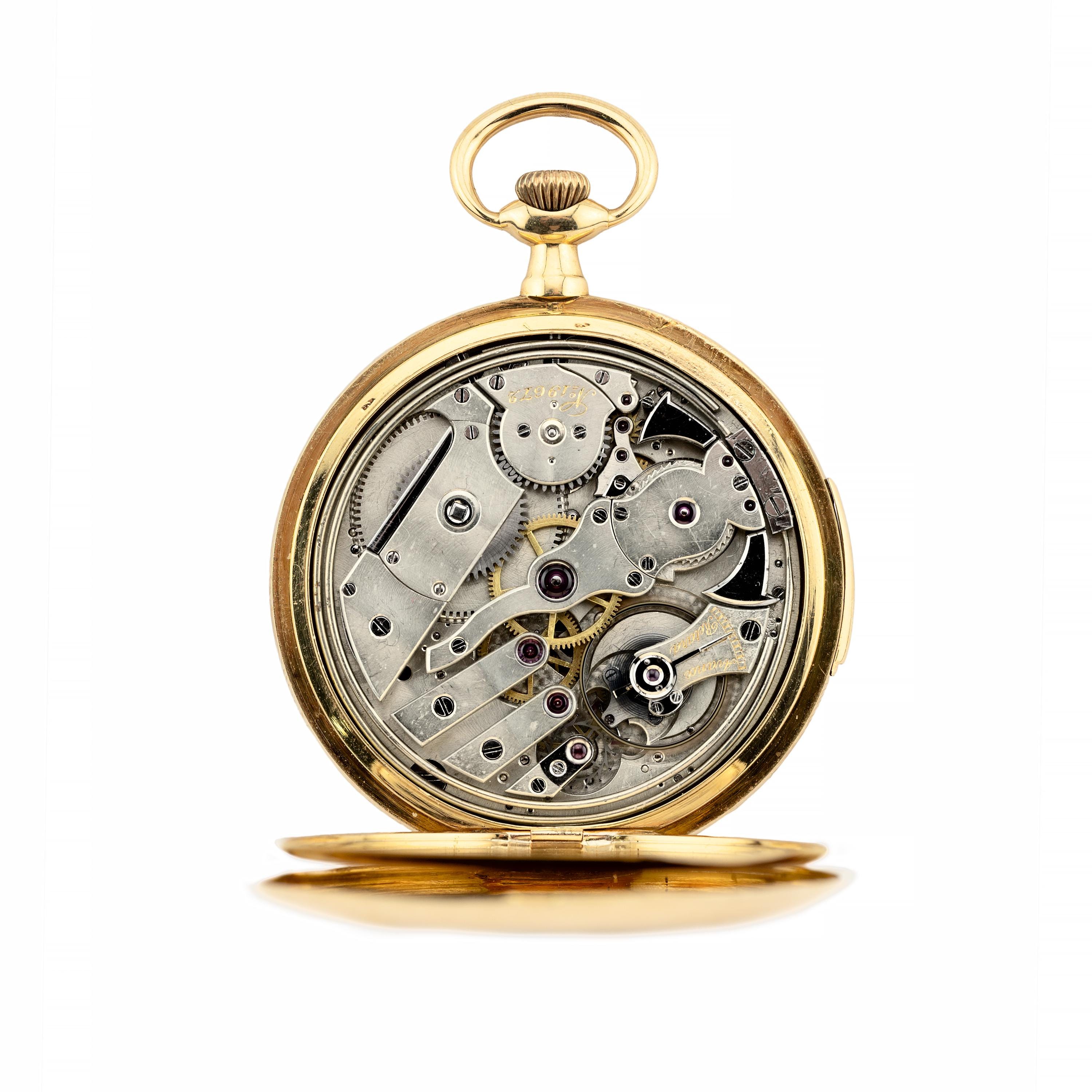 Fine Lecoultre Betteridge Minute Repeater Pocket Watch in 18 Karat Gold Etsy UK