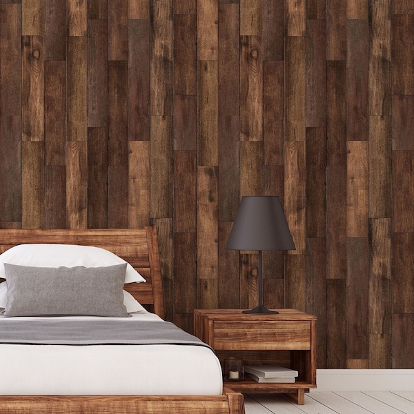 Peel and Stick Wood Etsy