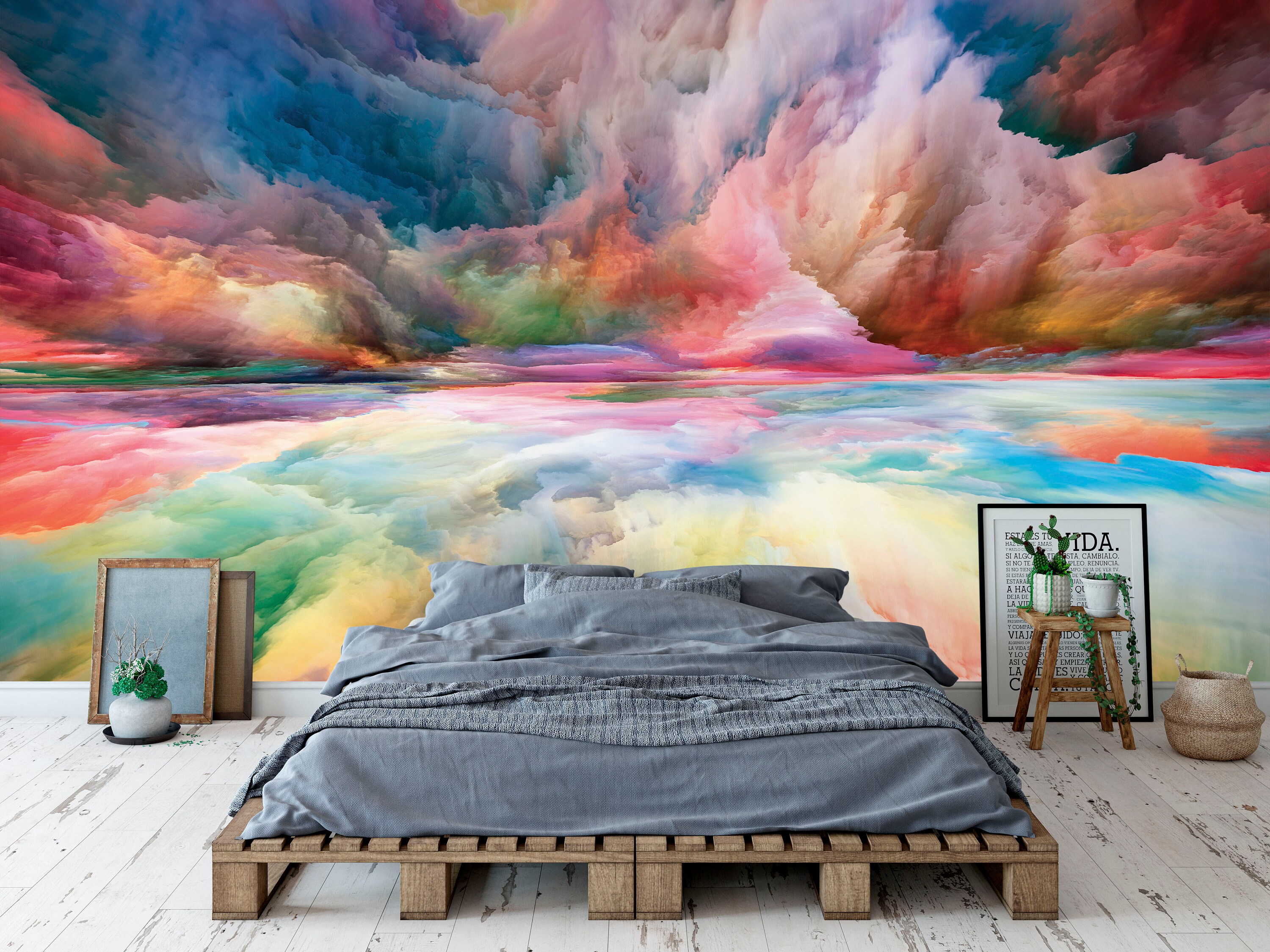 Discover 55+ cloud peel and stick wallpaper best in.cdgdbentre