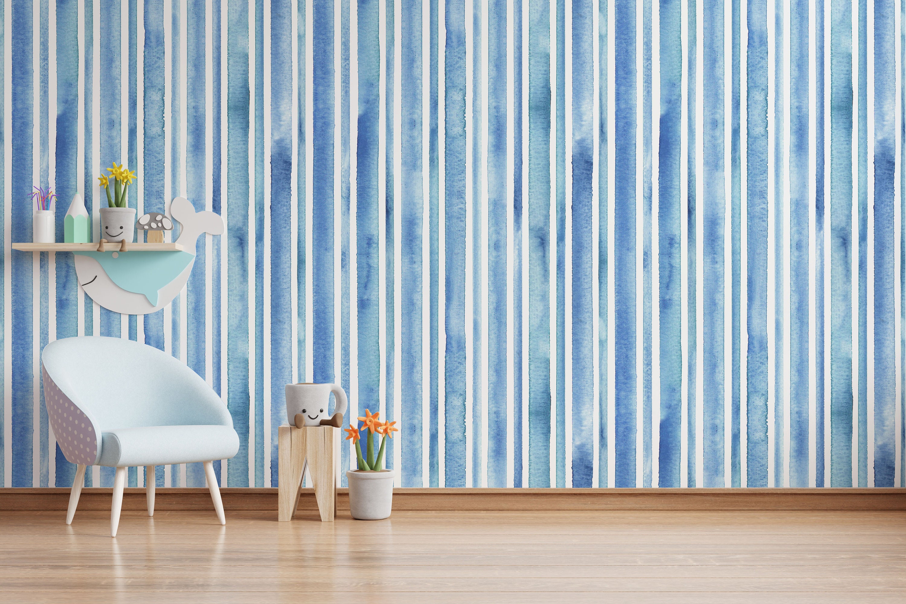 1161125 Blue Striped Wallpaper Images Stock Photos  Vectors   Shutterstock