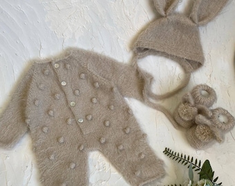 Gestrickte Babykleidung, Neugeborenen Coming home Outfit, Gender Neutral, Neugeborene Strick Outfits, Neugeborenen Pullover Set, Krankenhaus Outfit, neues Baby Geschenk