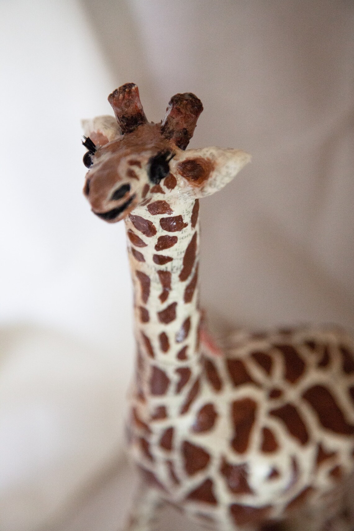 Paper Mache Giraffe Fun Gift Idea Giraffe Gift - Etsy