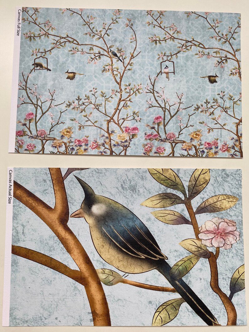 Removable Wallpaper Chinoiserie Wallpaper Peel and Stick Wall Etsy