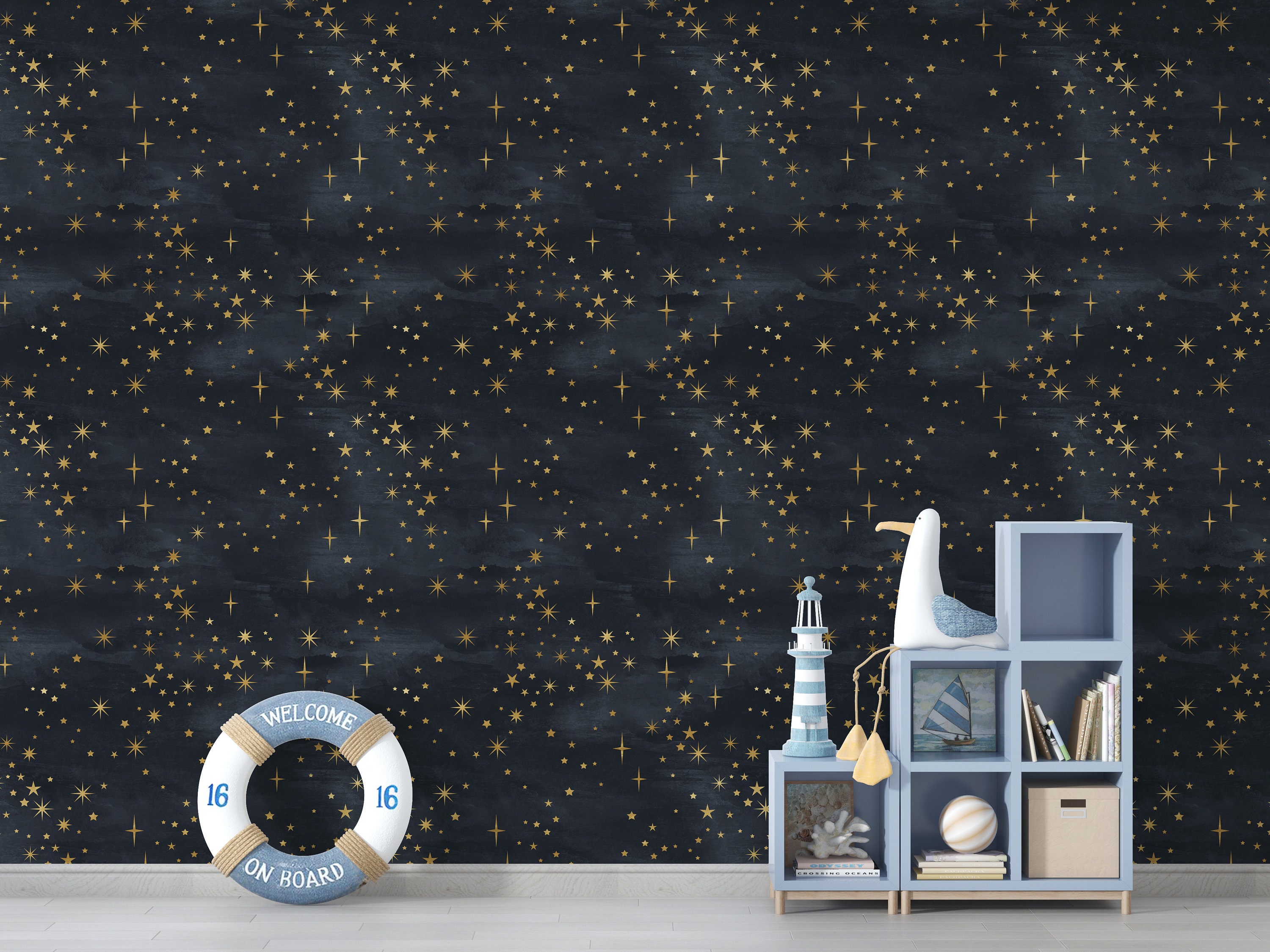 Peel and Stick Wallpaper Modern Wallpaper Sky Wallmural | Etsy