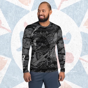 Noir Samurai Men&#39;s Rash Guard