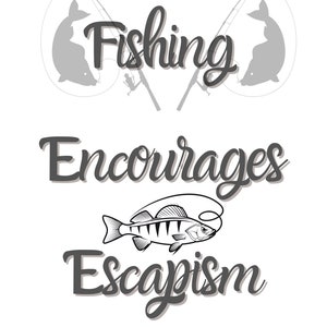 Fishing Quotes Wall Art image 4