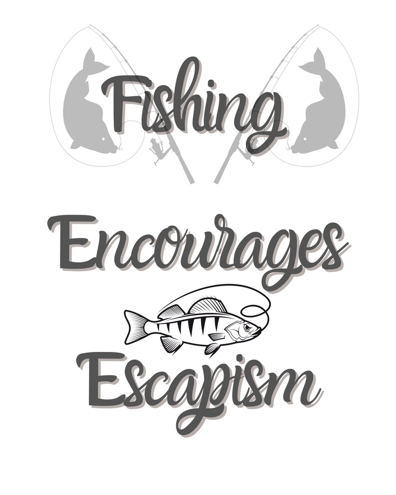 Fishing Quotes Wall Art image 4