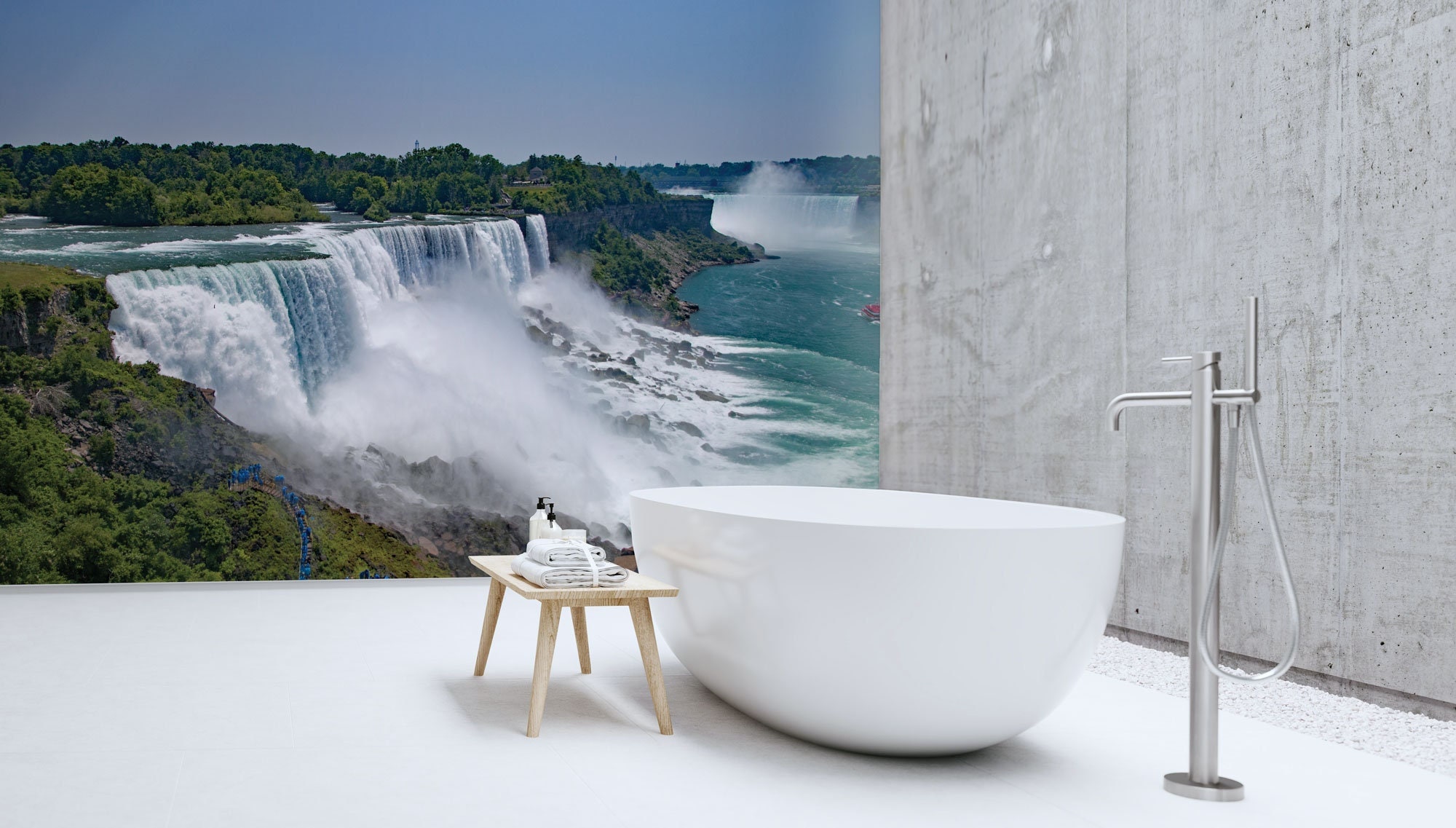 Niagara Falls Wallpaper Usa Peel And Stick Self Adhesive Etsy