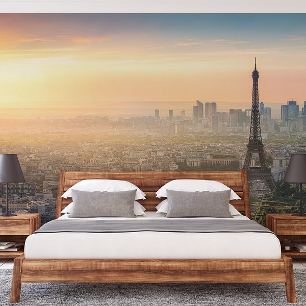 Paris City Wallpaper Etsy