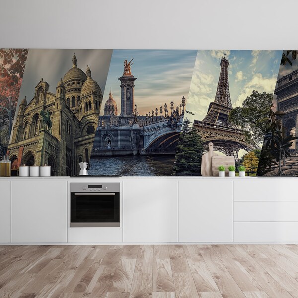 Paris Wall Mural Etsy