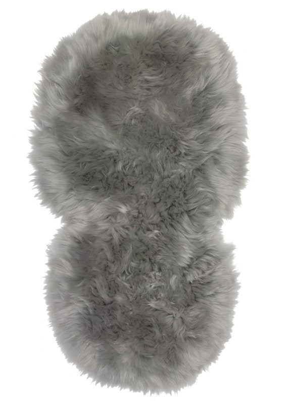 Grey fur pram liner online