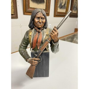 COA GERONIMO  Rebellious Legends Of The West Bronze Sculpture CA Pardell 79/950