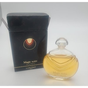 Magie Noire Lancome 1.7 oz 50ml Eau De Toilette SPLASH Old Formula 1978 RARE vtg