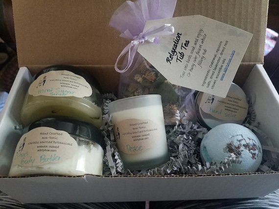 Stressed Parent All Natural Relaxation Gift Box for Mom Mothers
